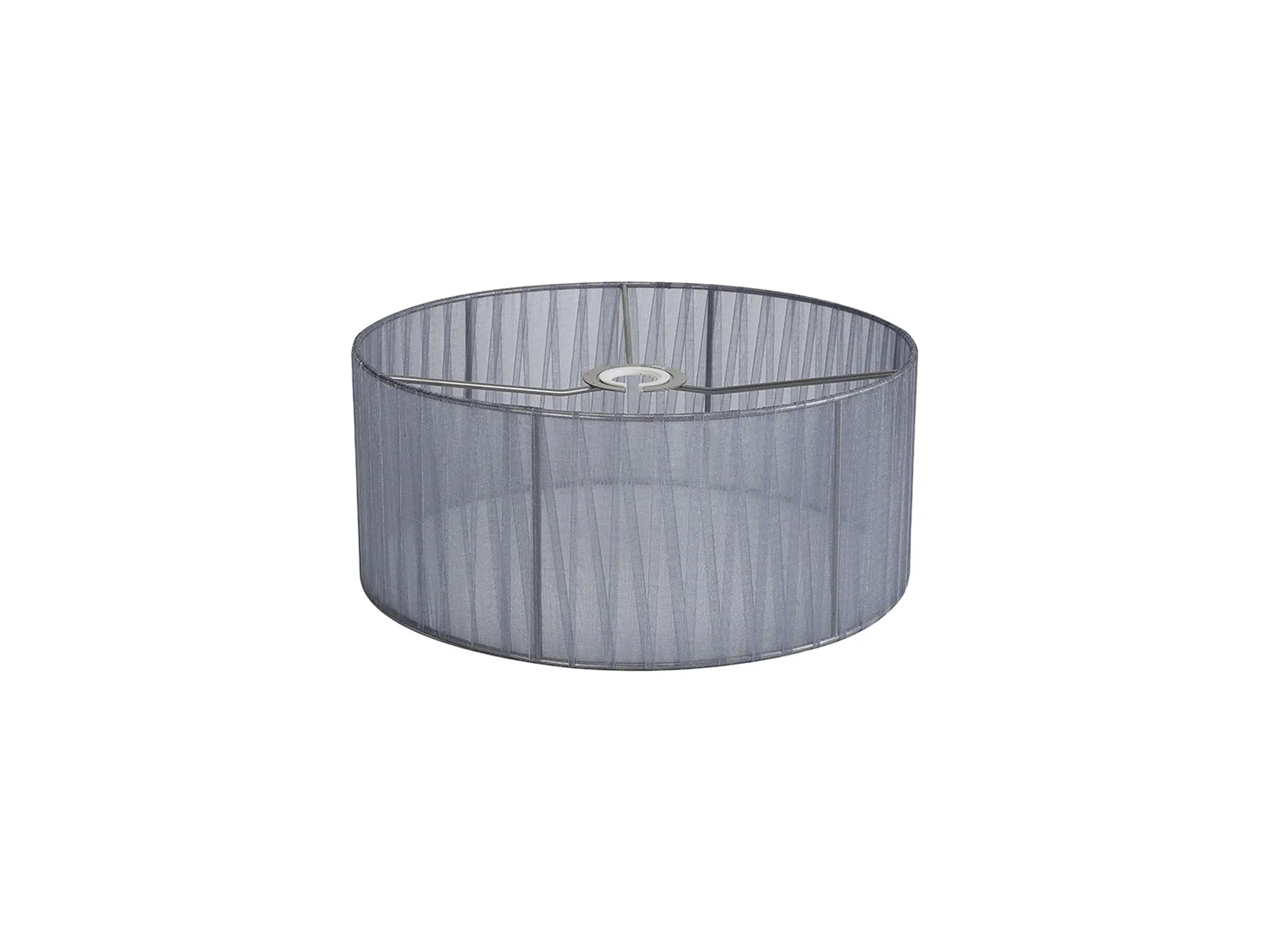 D0863  Serena 35cm Organza Shade Grey
